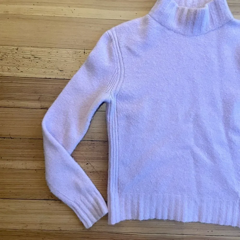 J. Crew Point Sur mock neck sweater in supersoft yarn. Size XS.